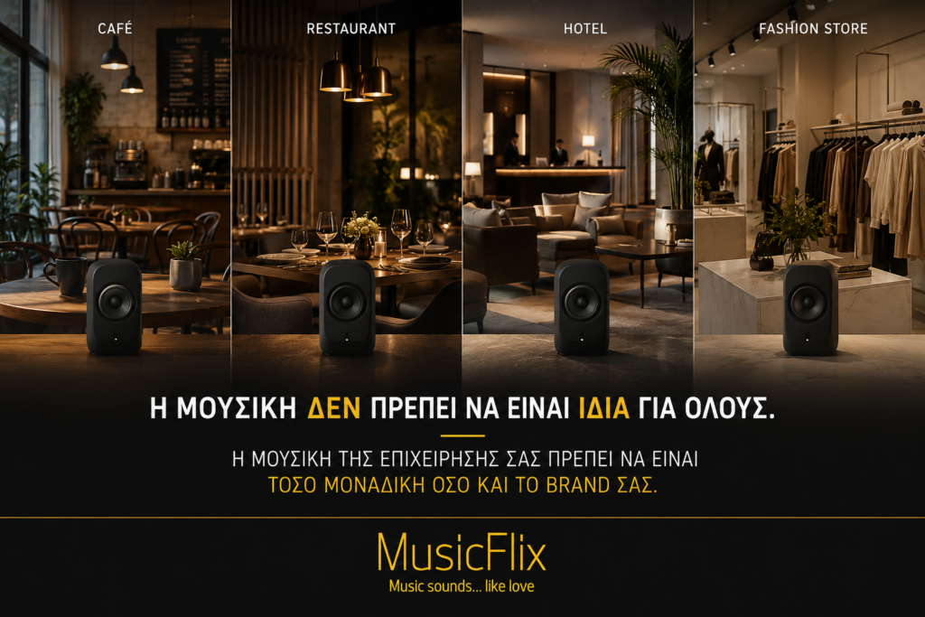 Γιατί κάθε επιχείρηση πρέπει να έχει τη δική της μουσική ταυτότητα